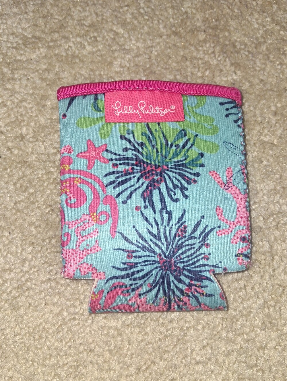 Lilly Pulitzer Koozie Drink Cover
